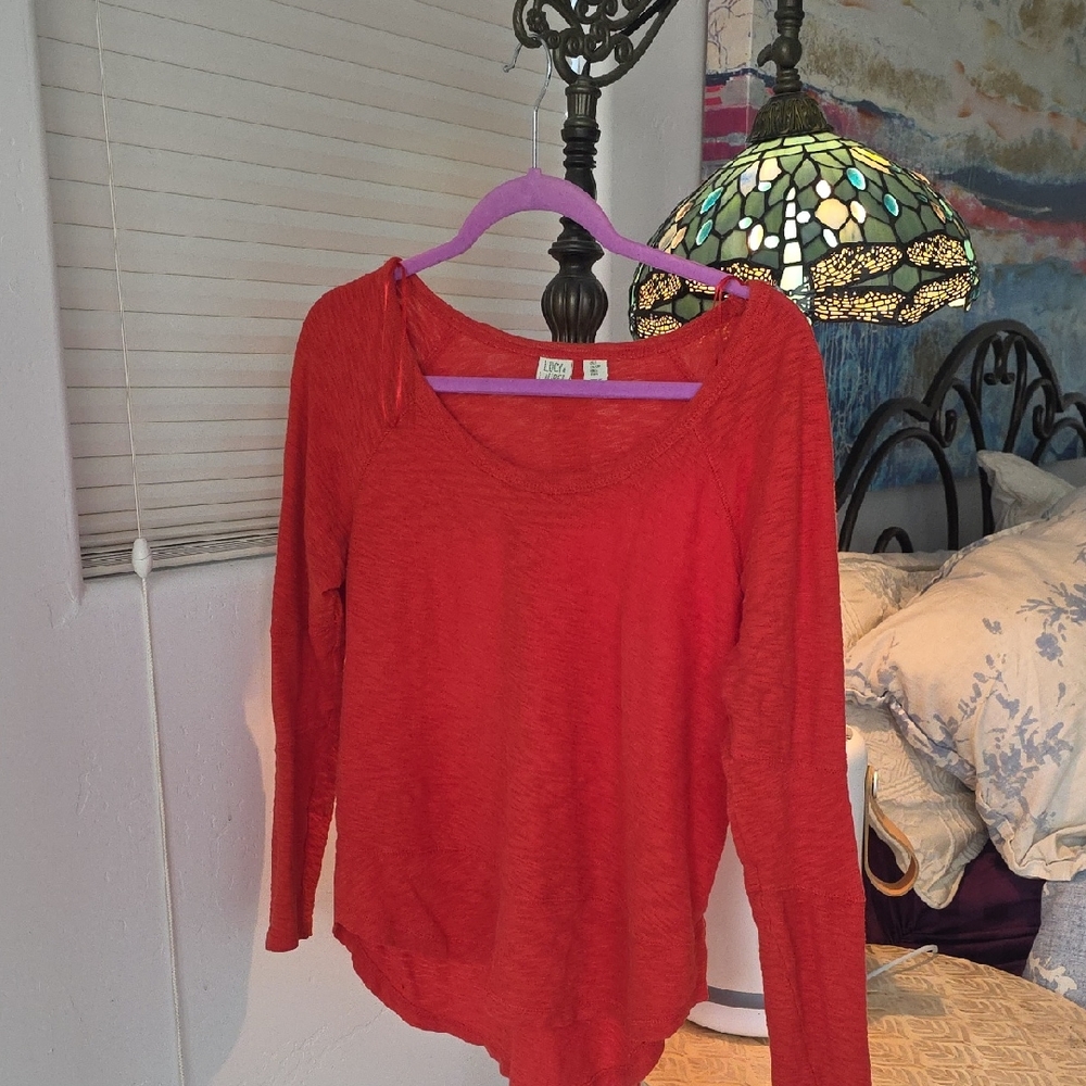 Lucy Scarlet Long Sleeve Tee